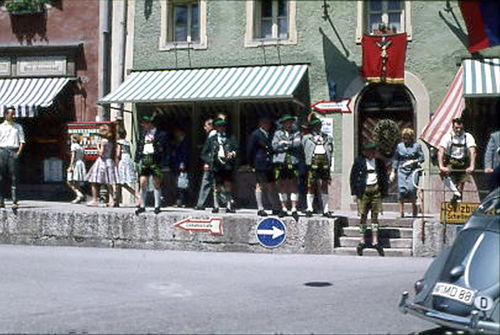 1959 Berchtesgaden Marktplatz