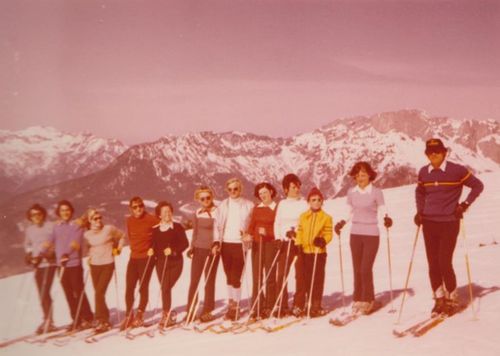 1974 Skikurs Bei Georg Schaupp 1