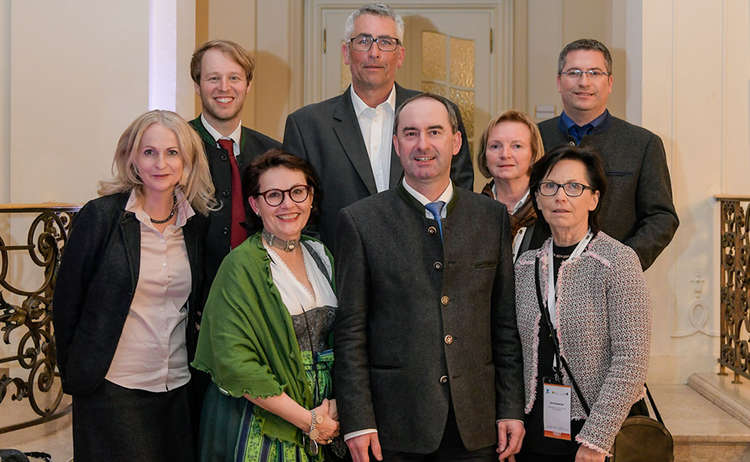 Delegation der BGLT beim Staatsempfang in Bad Reichenhall mit Minister Aiwanger
