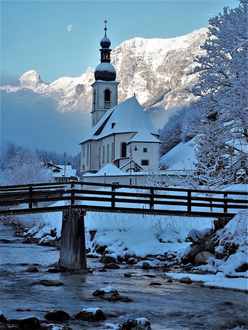 Kirche St Sebastian In Ramsau