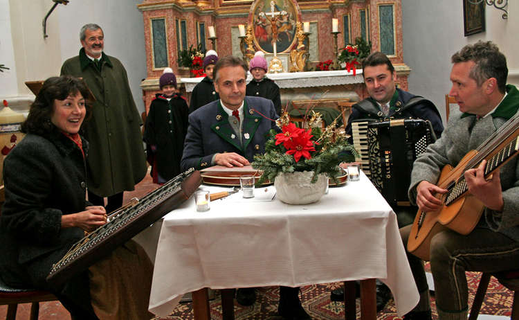 Musikanten in der Kirche