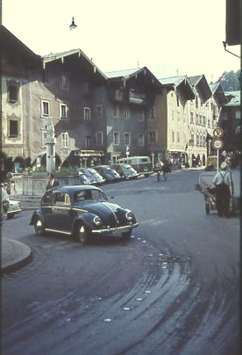 Marktplatz Berchtesgaden Damlas 1959