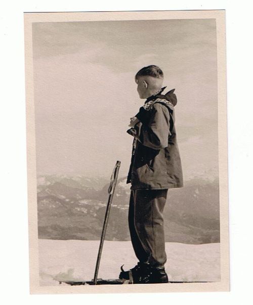 Skifahren Rossfeld 1956