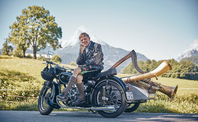 Stofferl Wells Bayern: Mit dem Motorrad in Berchtesgaden unterwegs
