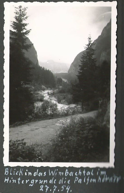 Wimbachtal Ram Sau Damals 1954