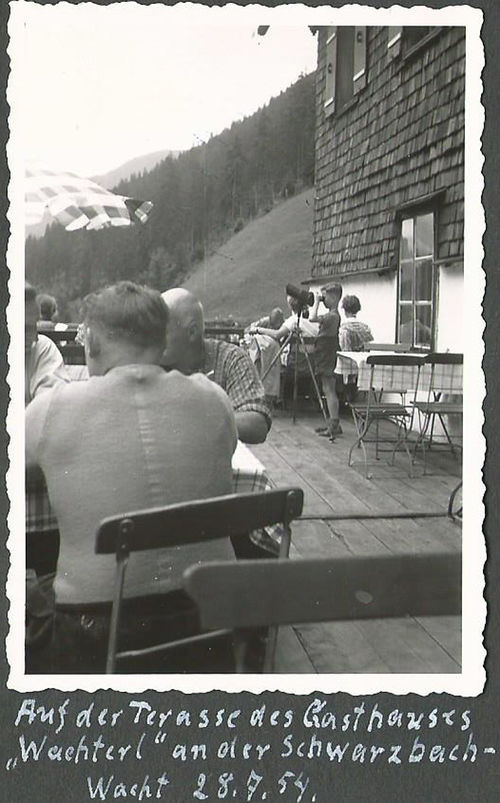 Wirtshaus Wachterl Damlas 1954